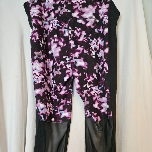 Ideology Printed 7/8 Leggings pants Berry Blur XXL - Picture 3 of 7